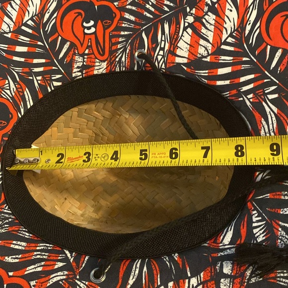 Large Straw Hat with ORIOLES BIRD Logo- NWOT - Picture 4 of 6